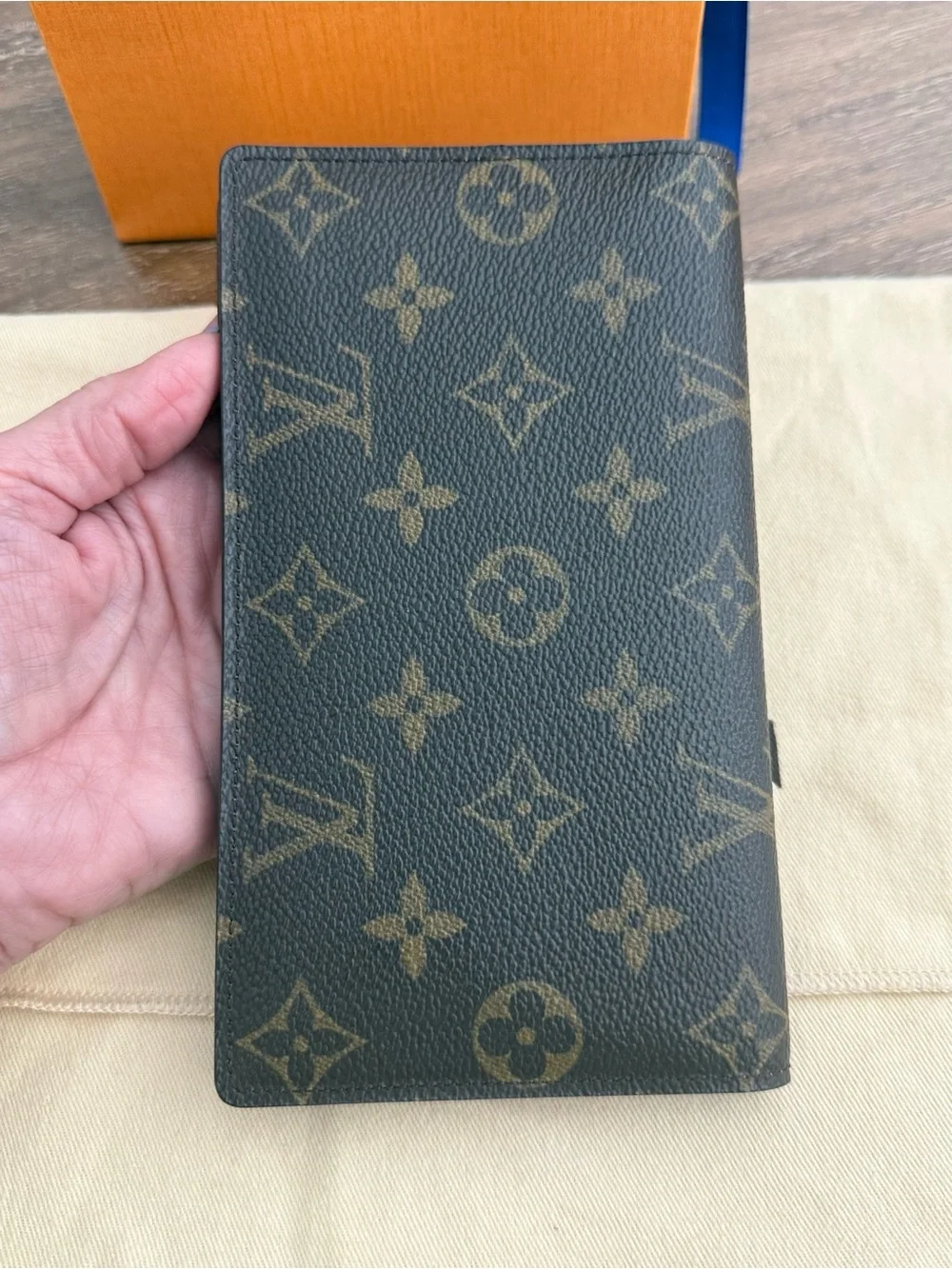 Louis Vuitton Vintage Checkbook / Long Wallet